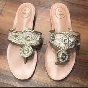 jack roger sandals size 10